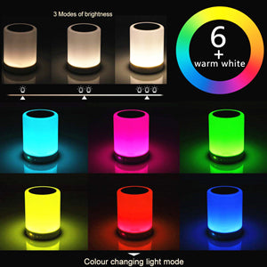 LAMPARA PARLANTE PORTÁTIL