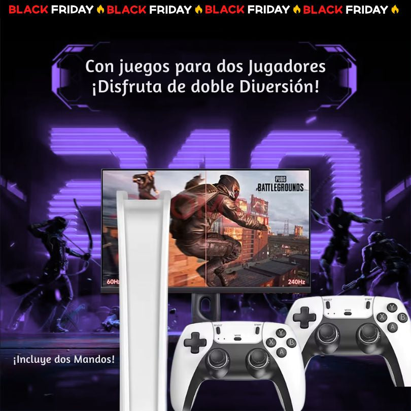 RETROPLAY 4K - REVIVE TU INFANCIA CON TUS JUEGOS RETRO!