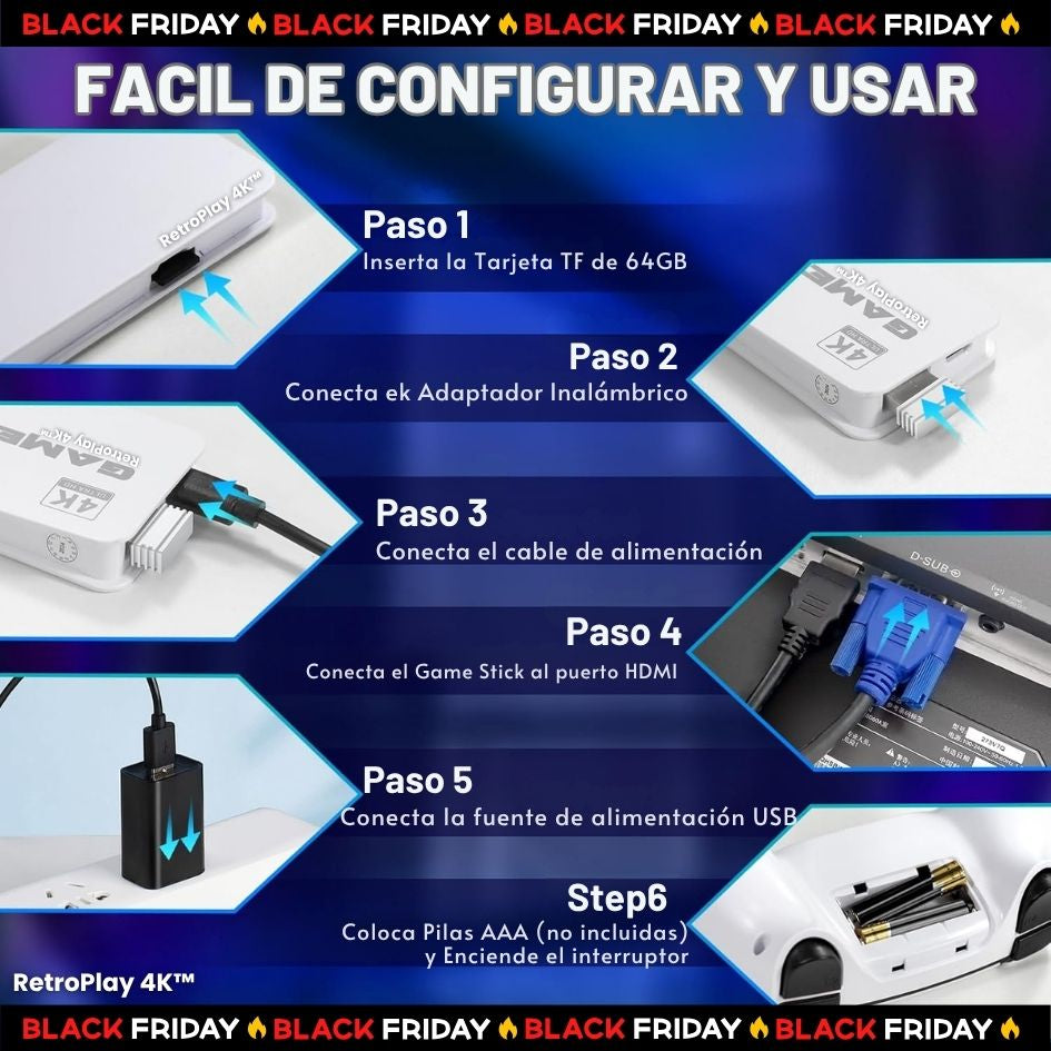 RETROPLAY - REVIVE TU INFANCIA CON TUS JUEGOS RETRO!