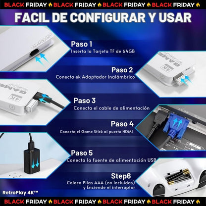 RETROPLAY - REVIVE TU INFANCIA CON TUS JUEGOS RETRO!