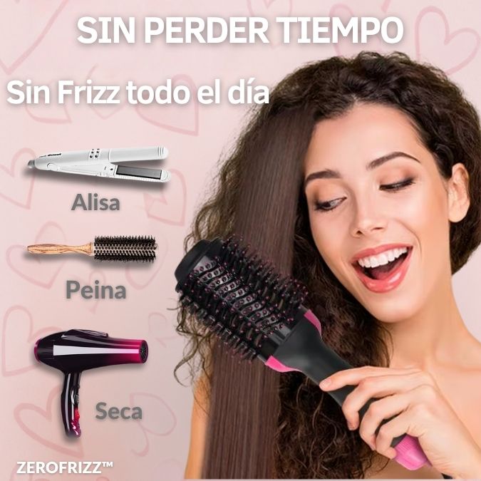ZeroFrizz™ - Cabello perfecto y sin Frizz en 7 minutos!