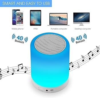 LAMPARA PARLANTE PORTÁTIL